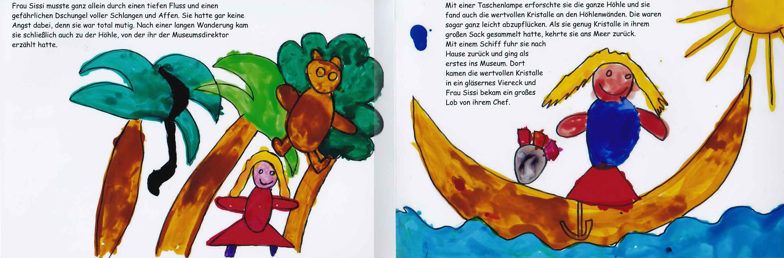 KunstKiga Kinderbuch Einblick